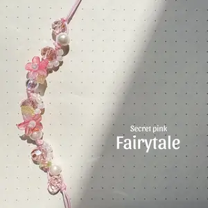 Gelang Secret Pink Kekinian Fairy Mewah Lucu