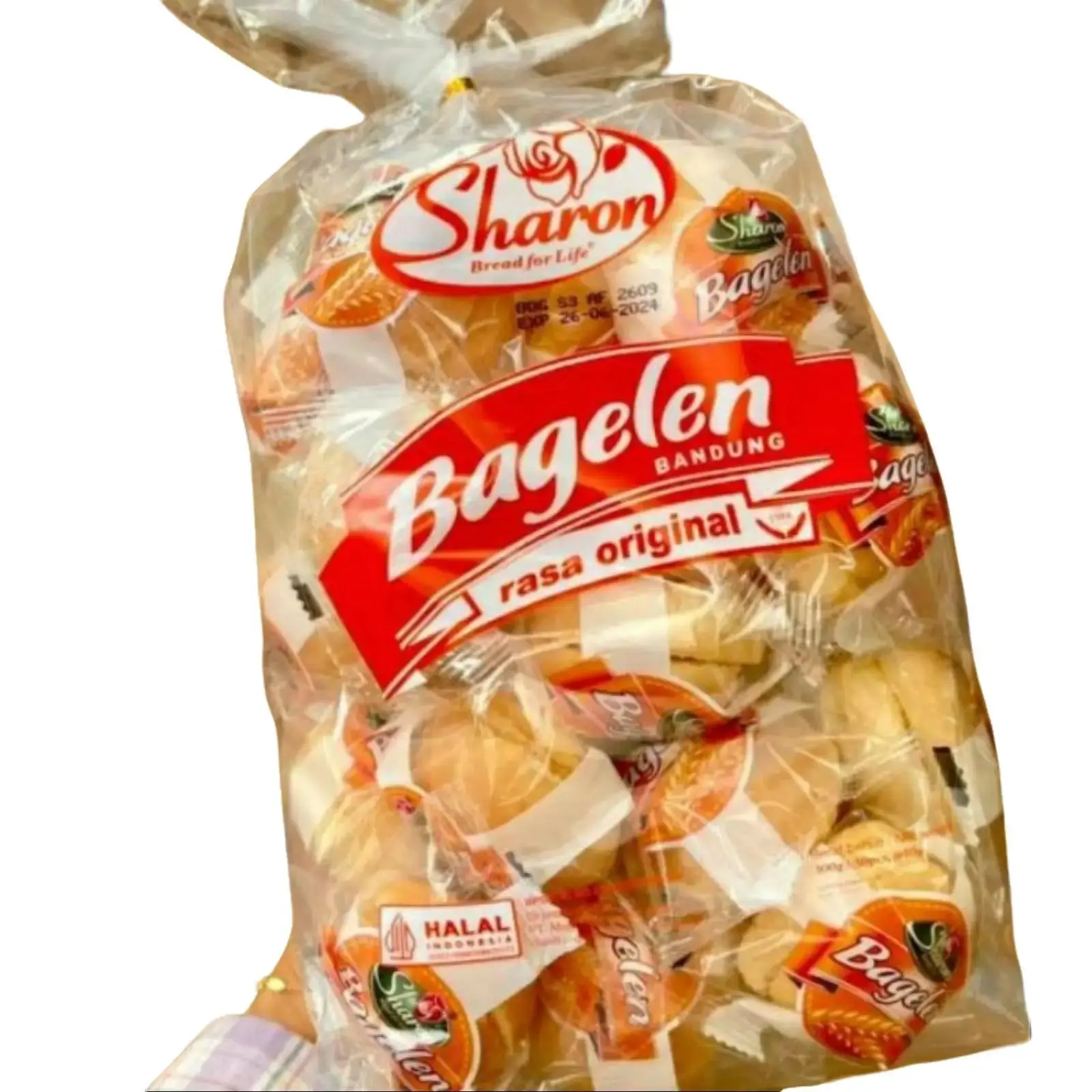 BageleN Renyah dengan Isi Kacang, 30pcs/pack - Bagelen Sharon - Food, Cookies