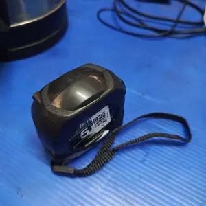 Penggaris fluorescent teknologi hitam 10m penggaris anti karat dengan pita pengukur tebal impor penggaris tahan lama dan praktis