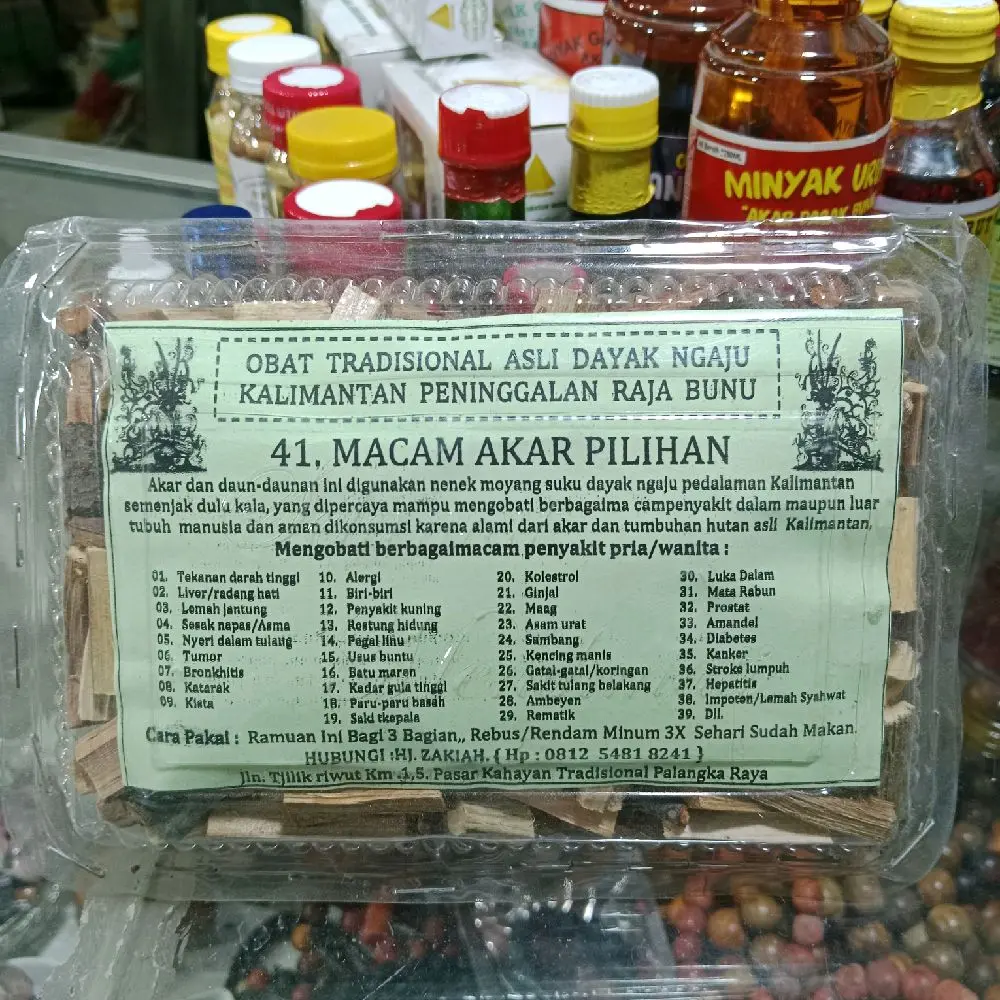 ramuan 41 macam akar pilihan