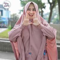 Gambar MANASIKANA CLEARANCE SALE Nadia gamis polos syari set jilbab dewasa - Black, M dari Manasikana Kota Tasikmalaya 3 Tokopedia