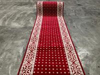 Gambar Karpet Masjid / Sajadah Masjid / Karpet Mushola Meteran / Karpet Lorong / Runner / Panjang Motif Minimalis Klasik Custom Design Turki Premium Red / Merah Tulip 1452A dari Sufi Carpet Kota Administrasi Jakarta Pusat 2 Tokopedia