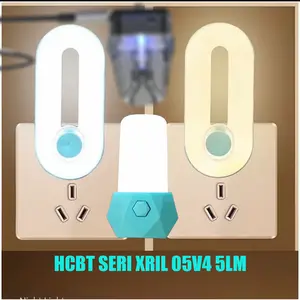 XRIL Penerangan lampu Kamar USB Mini Anti Gelap