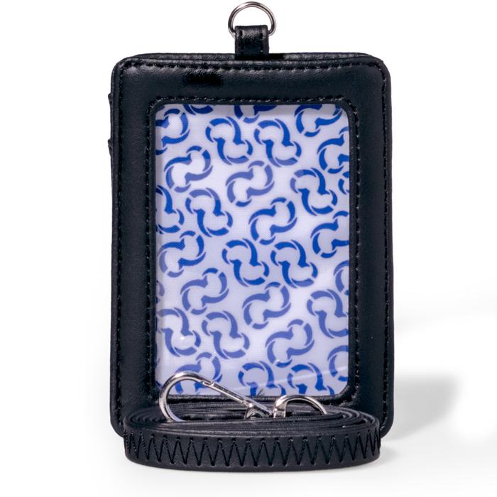 Gambar Wallts Aiken Leather Black - Lanyard Name Tag Id Card dari Wallts Kota Bandung Tokopedia