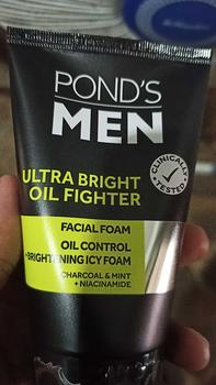 Product Review of Ponds men ultra bright oil filter facial foam sabun muka 100g from S**W 0