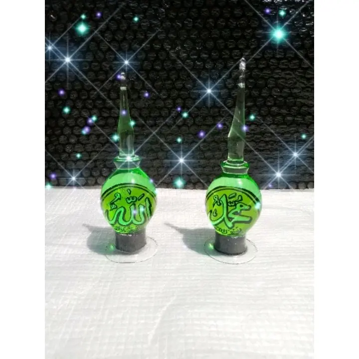 Hiasan Souvenir Pajangan Prakarya Kaca Model Kaligrafi 3