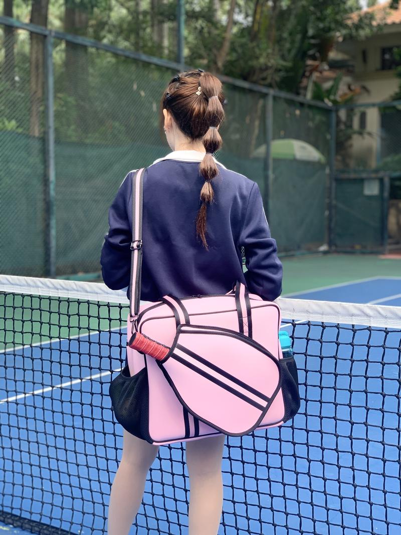Product Introduction of Túi Pickleball, Chất Liệu Cao Su Tổng Hợp Không Thấm Nước, Dung Tích Lớn, Dây Đeo Vai Có Thể Tháo Rời Và Điều Chỉnh, Túi Đeo Vai, Túi Xách Tay, Thích Hợp Cho Thể Thao, Túi Vợt Pickleball Túi Thể Thao Bag Sport Balo Nam 18