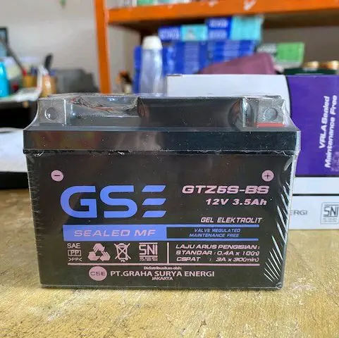 Aki Motor Yamaha Xeon, Fino, XRide GTZ5S GS Accu Kering MF 3