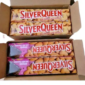 Coklat Silverqueen 58gram, Rasa Chocolate Terbaik Almond 1pcs