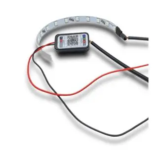 LAMPU LED ALIS DEMON EYE LAMPU DEVIL EYE RGB CONTROLLER KONEKSI BLUETOOTH 12 LED 12/24V 23CM 8