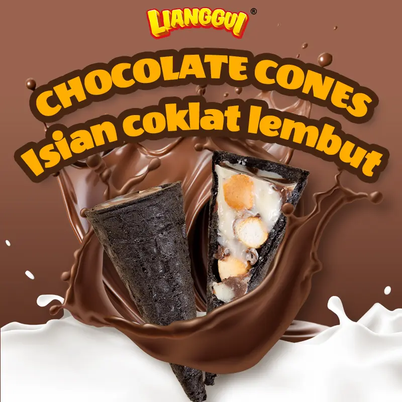 [HALAL] Lianggui Roll Isi Lezat, Kue Bulat Blaster Coklat! Makanan Ringan Harian & Hari Raya, Beli 12 Gratis 12 Super Worth, 240g Penuh Kotak, Halal untuk Dimakan 3