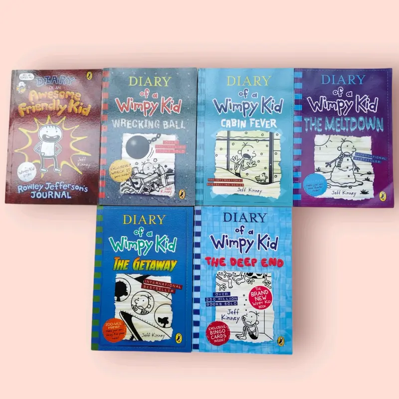Diary Of A Wimpy Kid Series Buku Bahasa Inggris Books 0