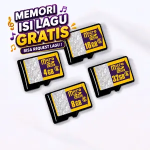 Micro copotan seconde SD 4GB, 8GB, 16GB, 32GB - Memori Isi Lagu Gratis Bisa Request Lagu - Storage