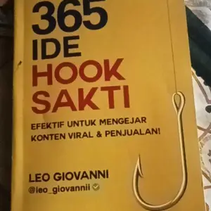 PAKET BUNDLING 365 IDE HOOK SAKTI & TRIK NGONTEN TIKTOK DARI 0 SAMPAI FYP