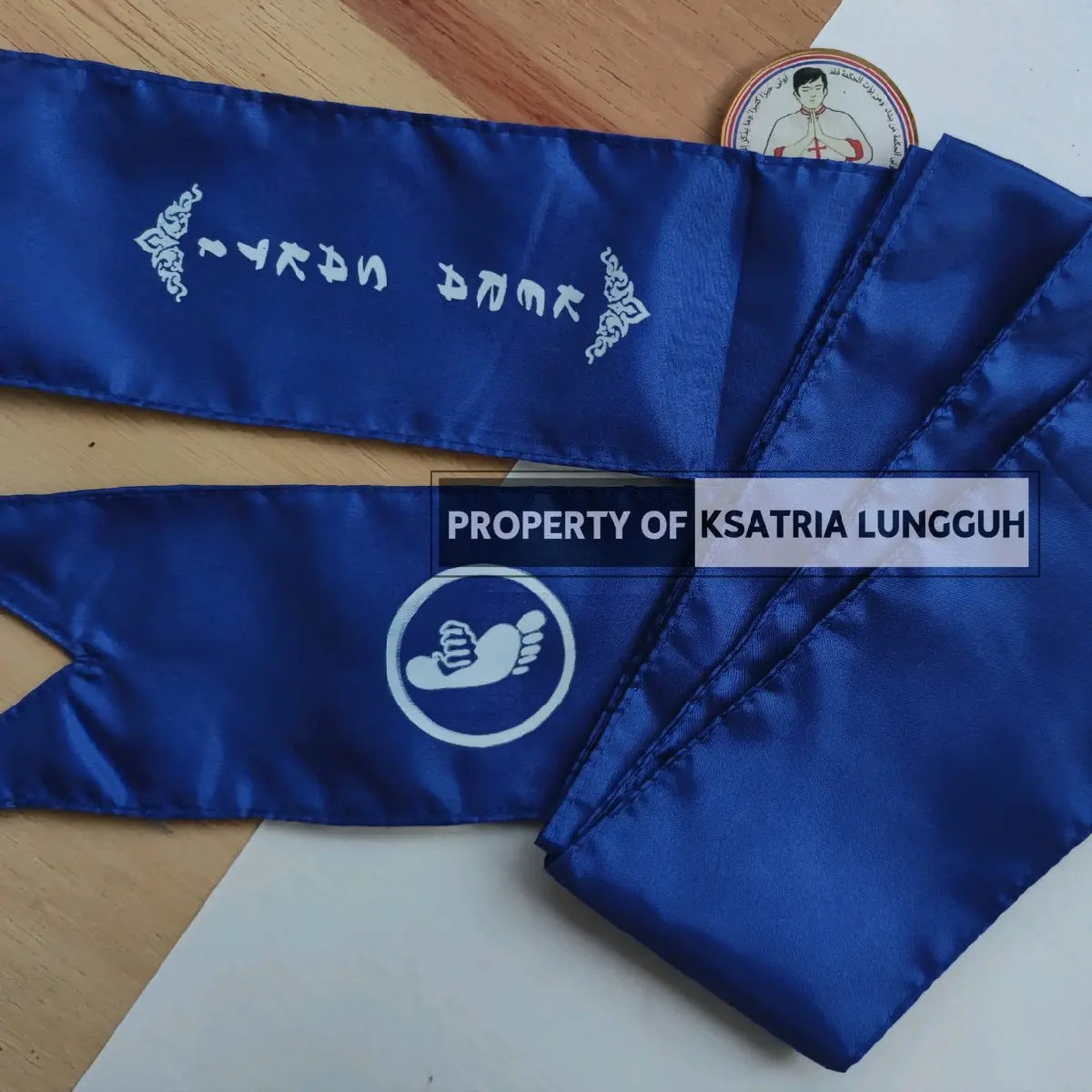 Sabuk biru duplikat IKSPI Kera Sakti Model Original