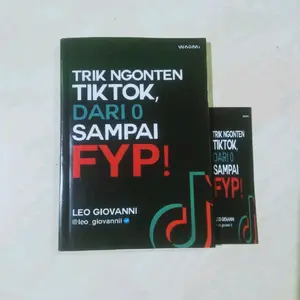 Best Seller Buku "TRIK NGONTEN TIKTOK DARI 0 SAMPAI FYP" oleh LEO GIOVANNI Panduan Lengkap untuk Meningkatkan Konten TikTok