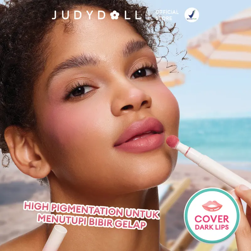 Judydoll Cushion Matte Lip Cream - LIP CUSHION, 12H Super Stay Super Nyaman Ringan Waterproof Transferproof Velvet Matte Finish | Makeup Ramadhan, Makeup Lebaran, Makeup Iftar 1