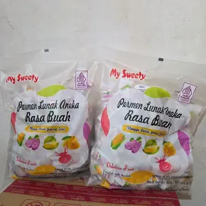 permen lunak aneka rasa buah isi 100pc