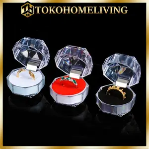 THL Tempat Cincin / Kotak Cincin Crystal R563