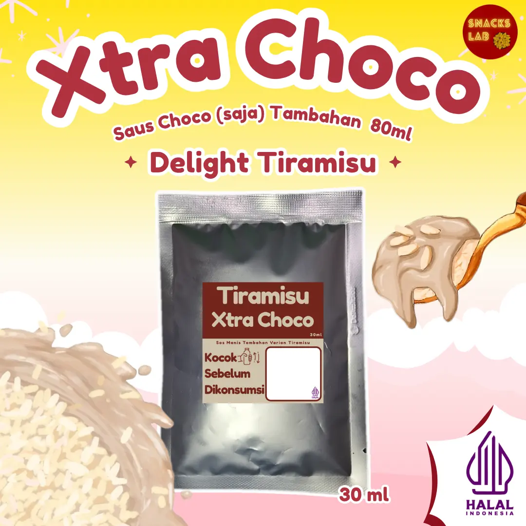 Xtra  Choco Tiramisu 30ml