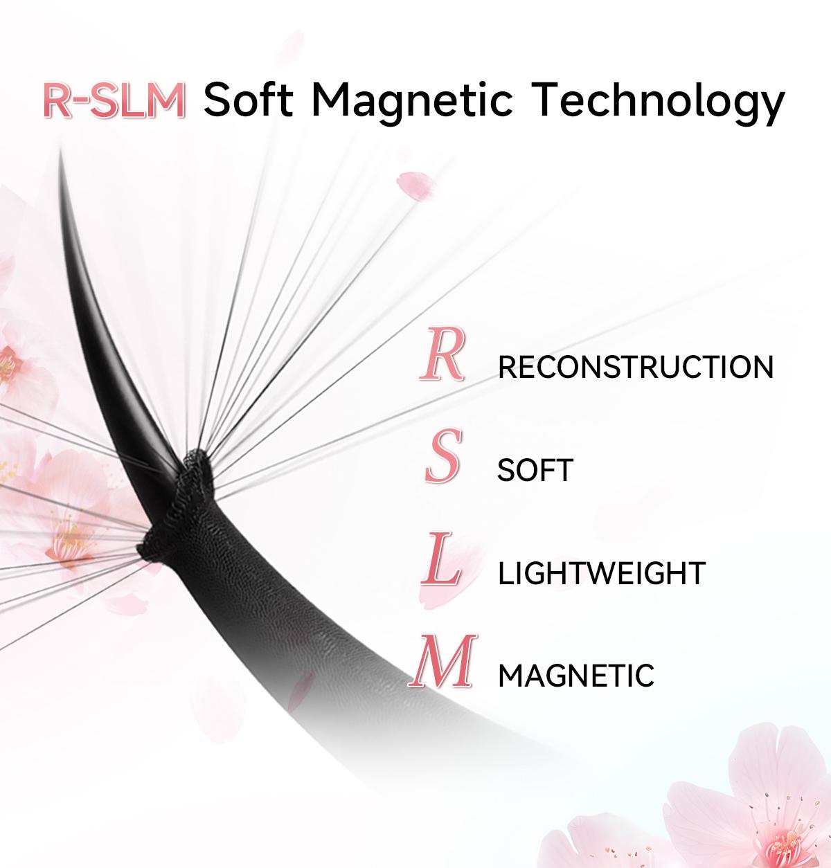 【WOSADO】​​Soft Magnetic Eyelash ​Brand New Upgrade Eyelashes with Applicator Kit Reusable Glue-free Wispy Magnetic Lashes Cruelty-free False Lashes Waterproof Lightweight