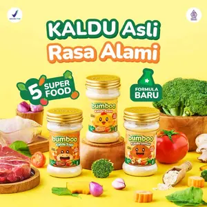BUMBOO KALDU ASLI NON MSG & TANPA PENGAWET/KALDU ALAMI KELUARGA KALDU SEHAT/KALDU MPASI  BAYI Masakan