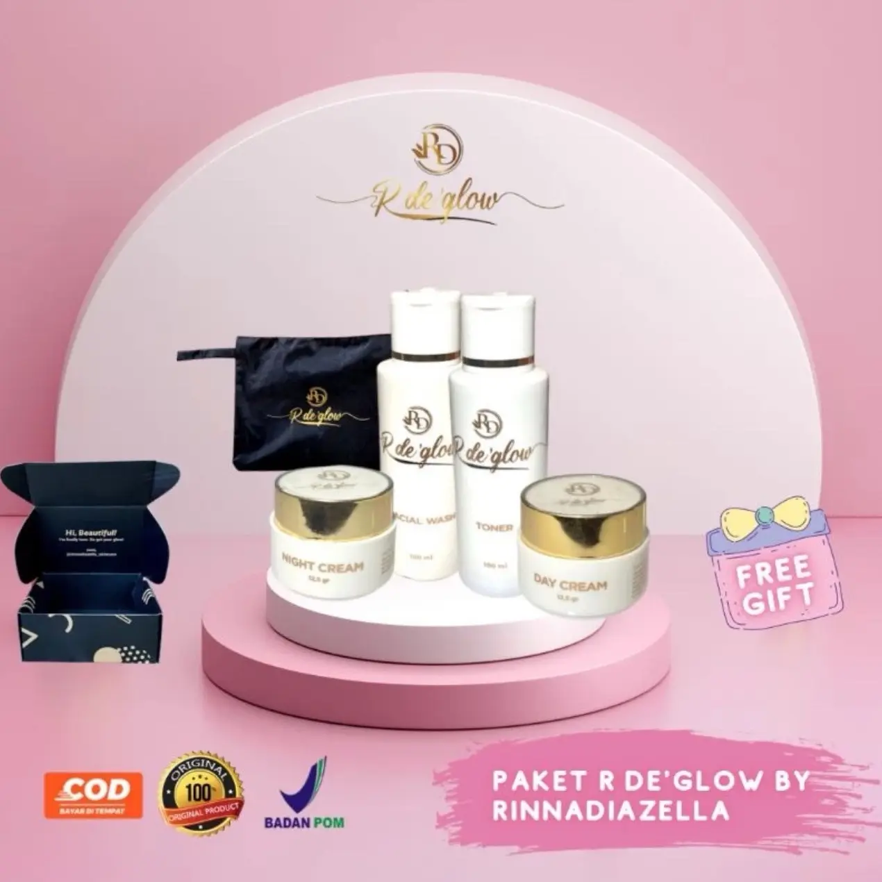 PAKET RDE GLOW By Rinna Diazella
