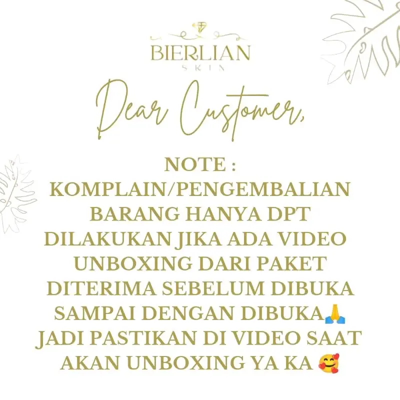 NIGHT LOTION WHITENING BIERLIAN SKINCARE-mencerahkan, melembabkan,memutihkan,menutrisi,stretchmarks 8