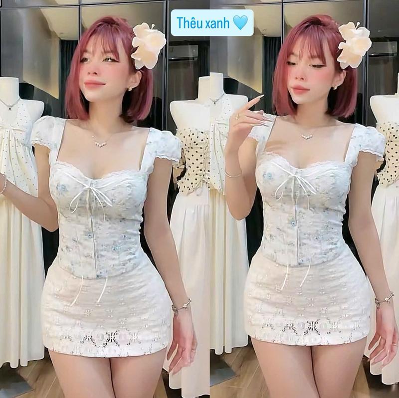 ÁO TAY CON CÓ MÚT , dáng croptop nhiều màu summer size SML , may 2 lớp ( A-008 )