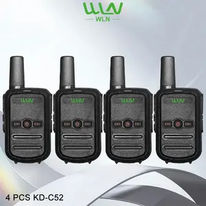 WLN Walkie Talkie HT KD-C52 4 Unit Full Set UHF 7 Hari Garansi