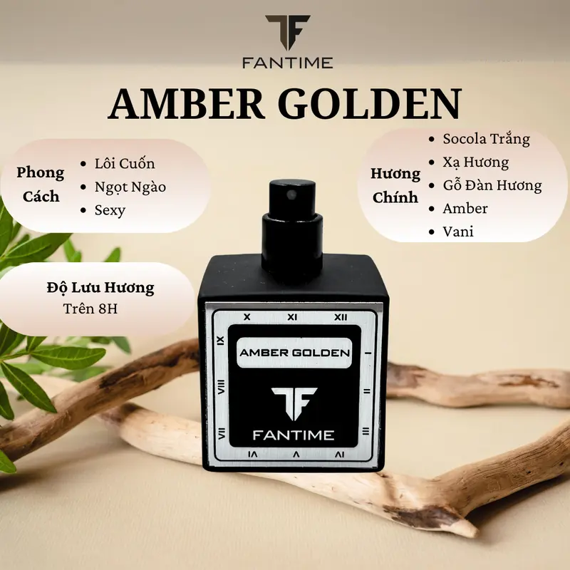 [MUA 1 GIẢM 200K - MUA 2 GIẢM 600K] Tinh Dầu Nước Hoa FANTIME 50ML - Lưu Hương Trên 8H -  Cosmetic Perfume Xịt Thơm 5