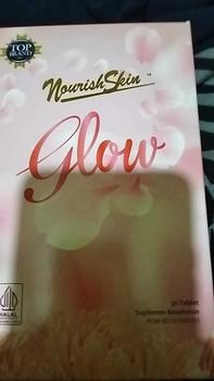 Product Review of NOURISH SKIN GLOW 30 TABLET Nourish Skin Glow / Gluthatione / Suplemen Kecantikan / Suplemen Kulit from i**a 0