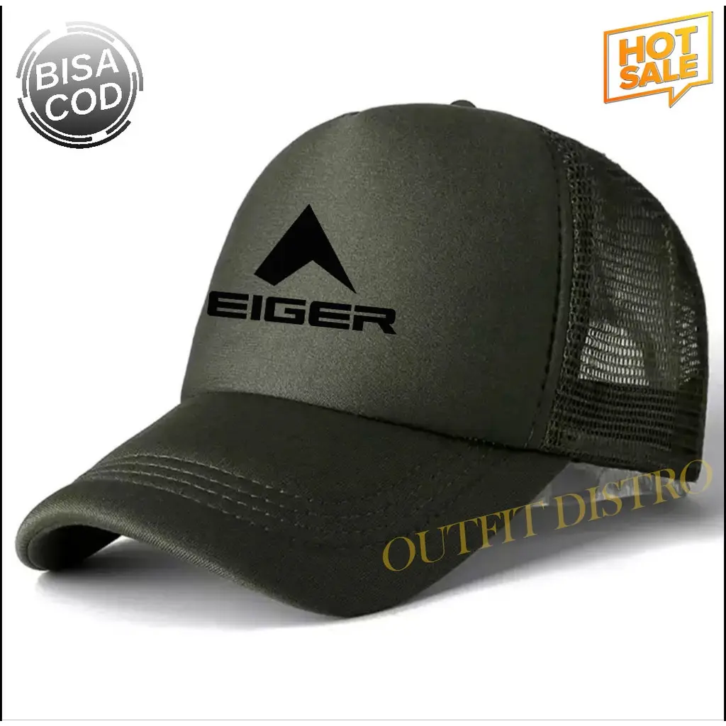 COD Topi distro 363R Pria Wanita Terkeren Logo Hitam Premium Quality - Topi Trucker Jaring Good Quality