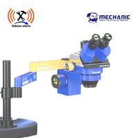 Gambar MICROSCOPE MECHANIC MODEL M3 ORIGINAL-STAND MICROSCOPE MODEL LIPAT MECHANIC M3 double penyambung - STAND BIRU - BIRU dari future store Kota Tangerang 2 Tokopedia