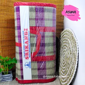 TIKAR LIPAT PIKNIK SRIKANDI MENDONG SONGKET UKURAN 2x3 TIKAR CAMPING OUTDOOR Karpet Mendong