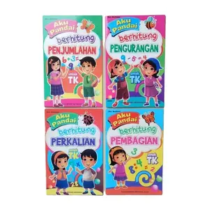 Aku Pandai Berhitung Penjumlahan Pengurangan Perkalian Pembagian - Buku Anak Belajar Jumlah Kurang Kali Bagi