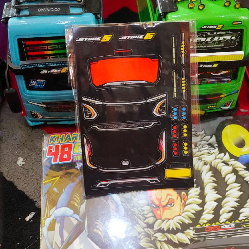 HEADLAMP JB 5 CUTTING UNTUK ACCESSORIES MINIATUR BUS Toy 3