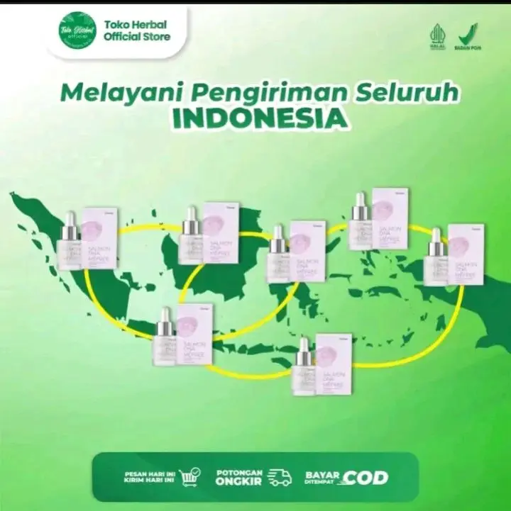 20MEFREE - ANTI-AGING SERUM SALMON DNA MEFREE/SERUM PEMBERSIH MUKA/ MUKA BERSIH/ AMAN UNTUK KULIT/PERAWATAN WAJAH TAMPAK LEBIH MUDA / MENGURANGI KERUTAN SERUM JERAWAT/ UNTUK KULIT BERMINYAK Vitamin Tetes Kering Mencerahkan 3
