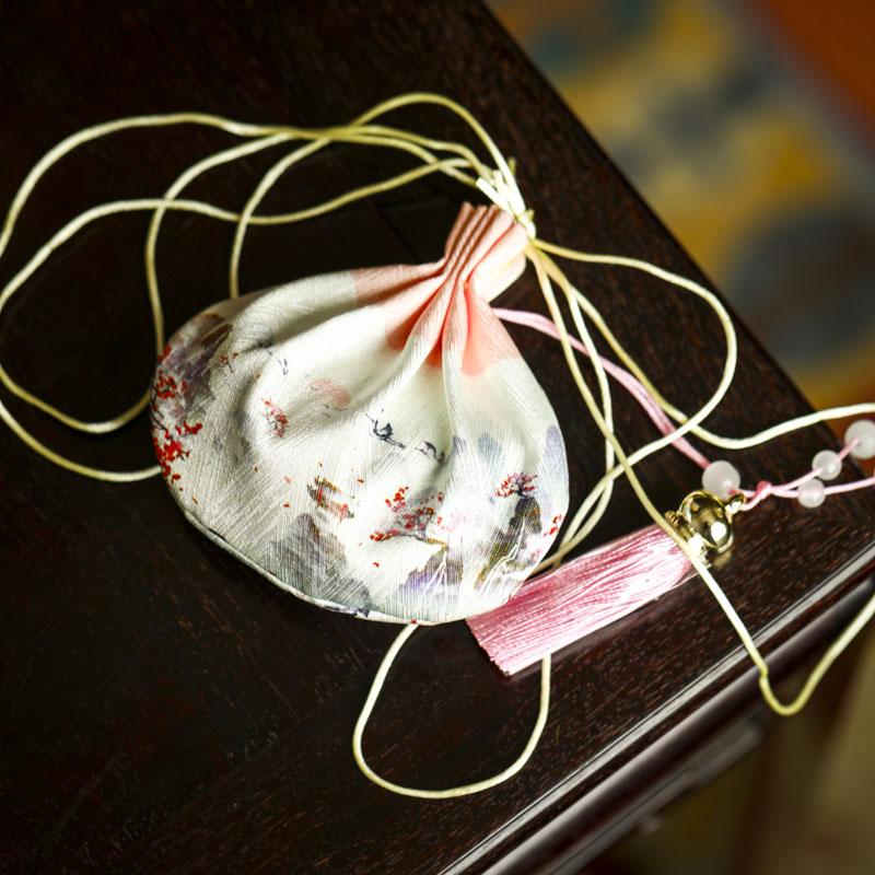 Product Introduction of Exquisite Indian White Sandalwood  sachet aromatherapy set TXXB 2