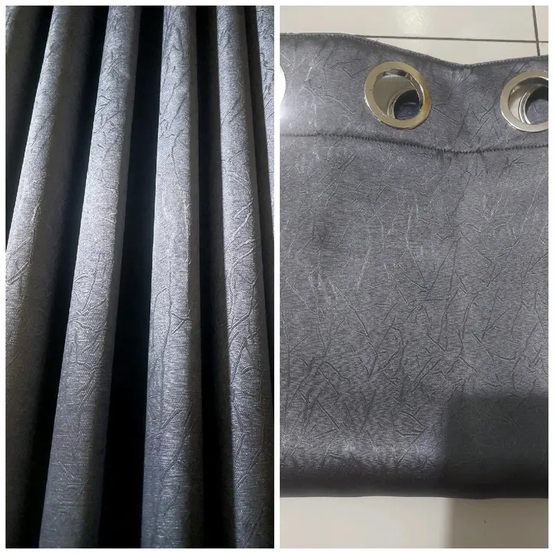 gorden blackout motip abu tua serat abstrak klasik 12 ring 6 gelombang 0