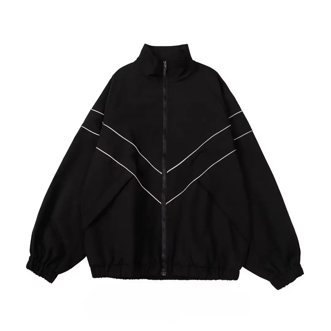 Reflective coat new style men's and women's windbreaker casual couple jacket shirt boys windproof flying spring loose style