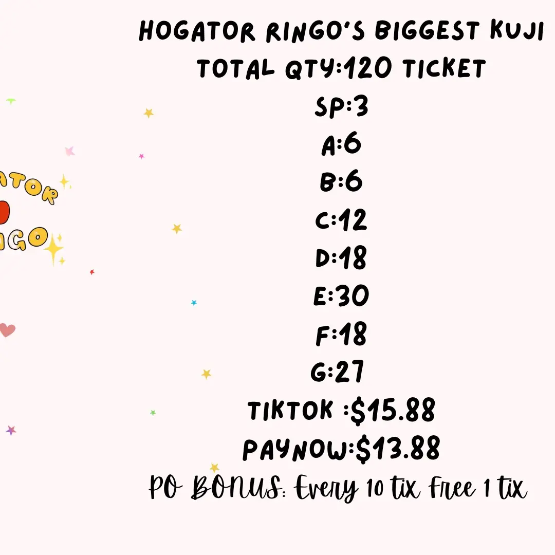 Hogator Ringo Biggest Kuji