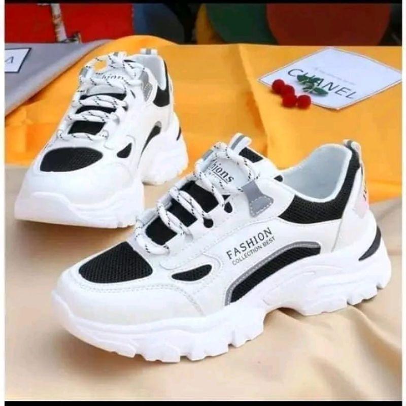 Product Introduction of Sepatu Wanita Korea Sport Kasual Sneakers Olahraga - Model Terbaru 9