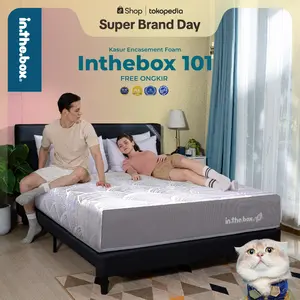 Kasur Spring Bed IN THE BOX 101 - FREE Bantal