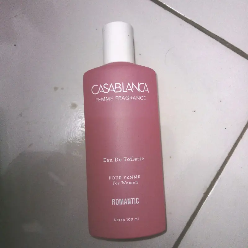 Parfum Casablanca Glass Spray Cologne Perfume 100ml Kaca Wangi Uniseks Laki-Laki Parfum Wanita 2