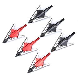 Pointe De Flèche Sifflet 3/6/12 Pièces – Blunt Safety – Pour Arc Long/recurve