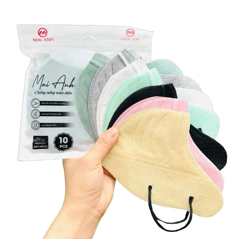 Combo 300 Chiếc 9A tặng 20 chiếc Khẩu Trang 9A Mai Anh Kháng Khuẩn Che Kín Mặt Chống Nắng Tia UV Fom Dành Cho Mặt To Từ 55kg - 100kg Đeo
