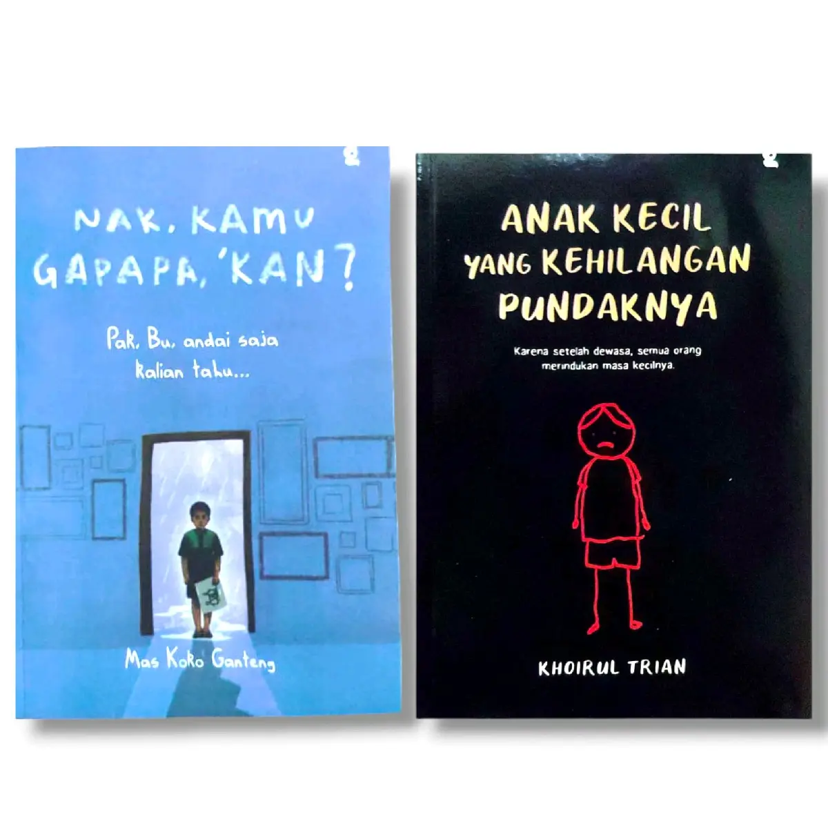 Paket 2 Buku Nak Kamu Gapapa Kan? & Anak Kecil Yang kehilangan Pundaknya Books