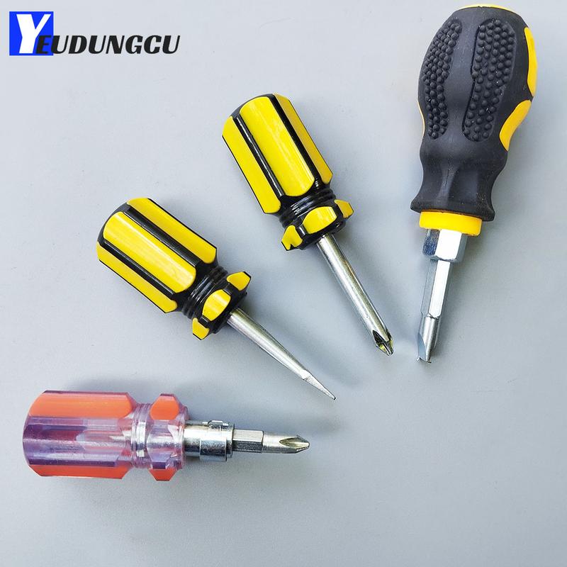 Tuốc Nơ Vít Tô Vít Ngắn Tua Vít ngắn 2 Đầu mũi vít vit bake dẹp nhỏ