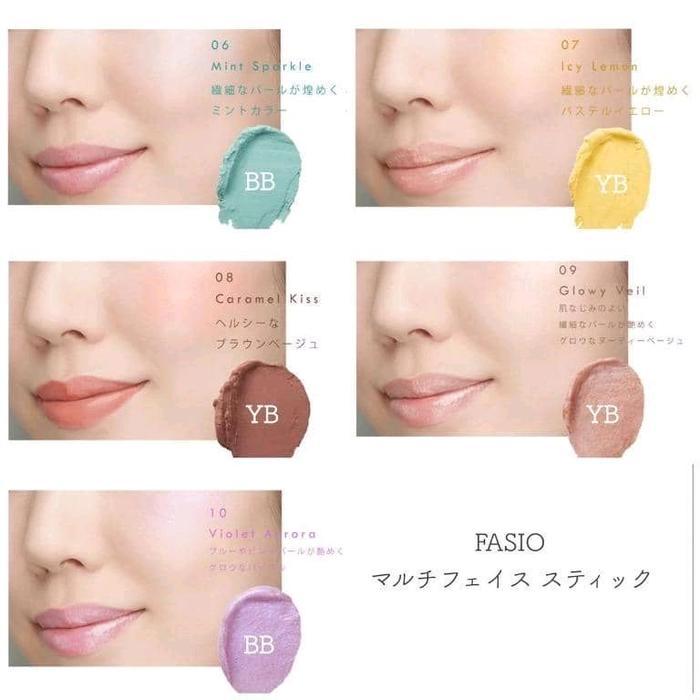 Fasio Multi-face Stick for cheek, lip & eyeshadow 4gr - 02 baby cheeks